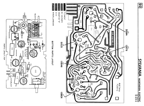 5151 Ch= 1-607-1; Sylvania Electric (ID = 2302456) Radio