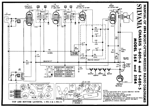 5184 Ch= 1-601-5; Sylvania Hygrade, (ID = 185953) Radio