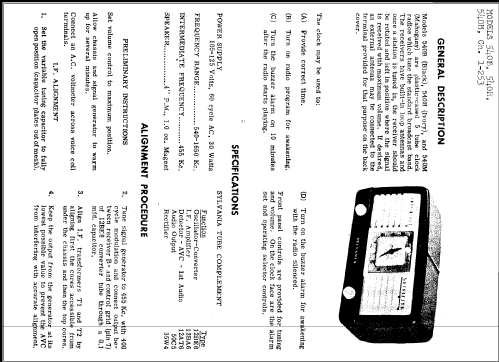 540M Ch= 1-253; Sylvania Hygrade, (ID = 237335) Radio