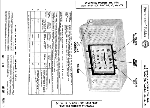 548 Ch=1-602-4; Sylvania Hygrade, (ID = 580869) Radio