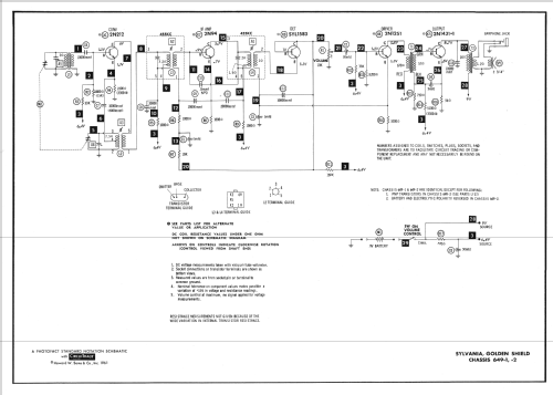 5P16 Ch= 649-1; Sylvania Hygrade, (ID = 681078) Radio