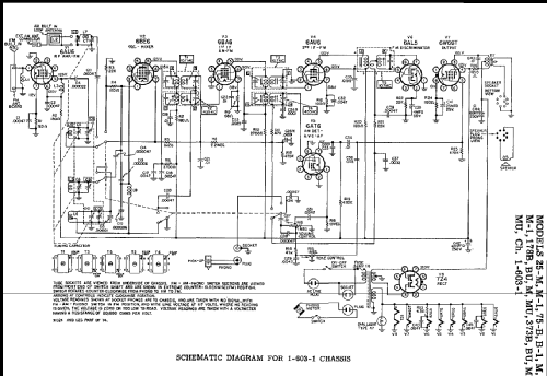 75-B Ch= 1-603-1; Sylvania Hygrade, (ID = 218913) Radio