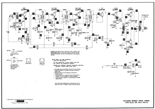 T-7 All Transistor 7P12T ; Sylvania Hygrade, (ID = 577997) Radio