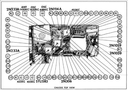 T-7 All Transistor 7P12T ; Sylvania Hygrade, (ID = 578009) Radio