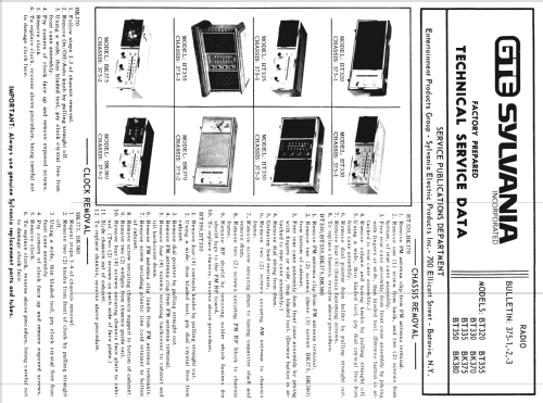 BK375 Ch= 375-2; Sylvania Hygrade, (ID = 861400) Radio