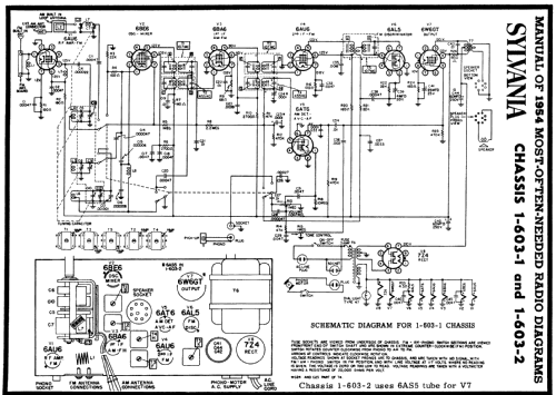 Ch= 1-603-1; Sylvania Hygrade, (ID = 185955) Radio