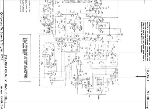 Ch= D02-1; Sylvania Hygrade, (ID = 761830) Television