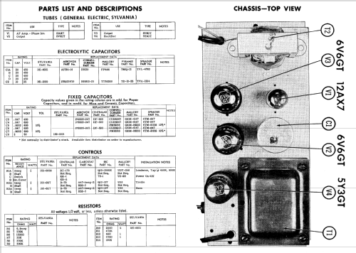 SC03 Ch= 1-609-7; Sylvania Hygrade, (ID = 697436) Ampl/Mixer