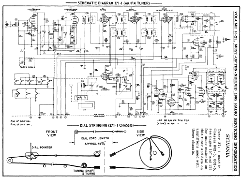 SC721 Ch= 371-1 + 802-5; Sylvania Hygrade, (ID = 194621) Radio