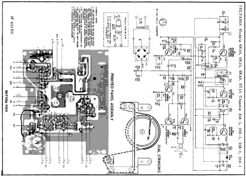 SK40 Ch= 354-1; Sylvania Hygrade, (ID = 209450) Radio