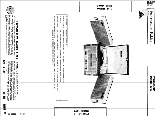 1719 ; Symphonic Radio & (ID = 543794) Enrég.-R