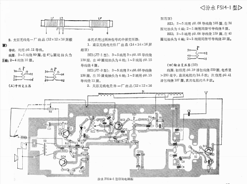 Fenshui 汾水 FS14-1; Taiyuan No.2 太原无... (ID = 772716) Radio