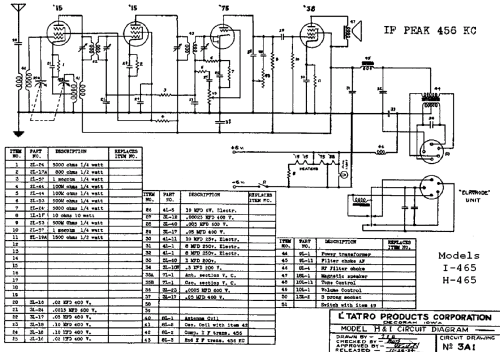 I-465 ; Tatro, L. Products, (ID = 512465) Radio