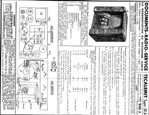 Super 34A; Técalémit Radio; (ID = 232472) Radio