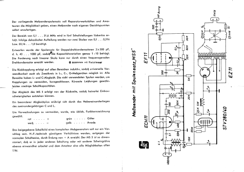 Messsender-Spulensatz MS 5; Techn. Büro f. HF- (ID = 3091088) mod-past25