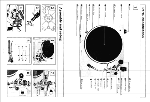 Direct Drive Automatic Turntable System SL-D2; Technics brand (ID = 1730584) R-Player