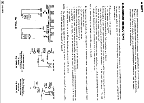 Integrated Stereo Amplifier SU-7300 ; Technics brand (ID = 668429) Verst/Mix