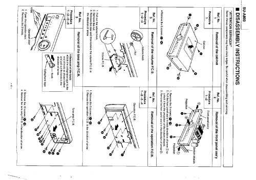 Integrated Stereo Amplifier SU-A800; Technics brand (ID = 2539663) Verst/Mix