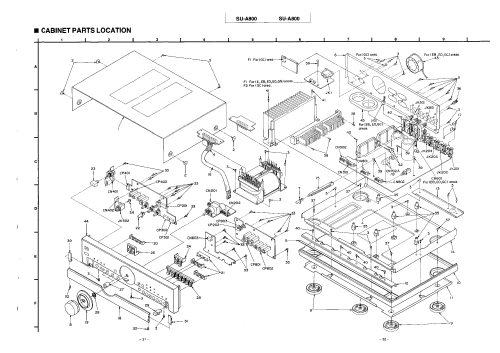 Integrated Stereo Amplifier SU-A800; Technics brand (ID = 2539676) Verst/Mix