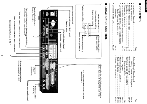 Stereo Cassette Deck RS-B49R; Technics brand (ID = 1999556) Enrég.-R