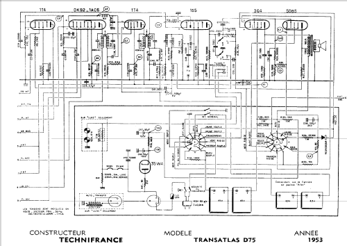 Transatlas D75; Technifrance; (ID = 1197321) Radio