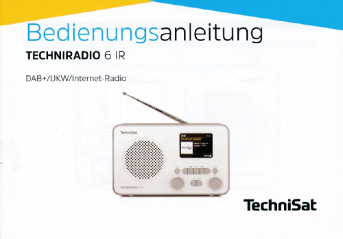 Techniradio 6 IR; TechniSat Digital (ID = 3046858) DIG/SAT