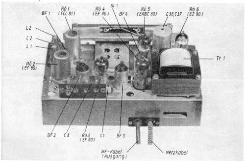 Favorit U6/12 ; Technisch- (ID = 2286352) Radio