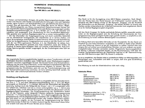 Magnetischer Spannungsgleichhalter MK220/2s; Technisch- (ID = 716430) Power-S