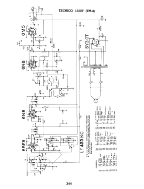 1352T TM4; Tecnico Electronics (ID = 2899215) Radio