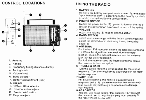 AM/FM 2 Bands High Sensitivity Radio Receiver R-308; Tecsun 德生通用电器... (ID = 1831746) Radio