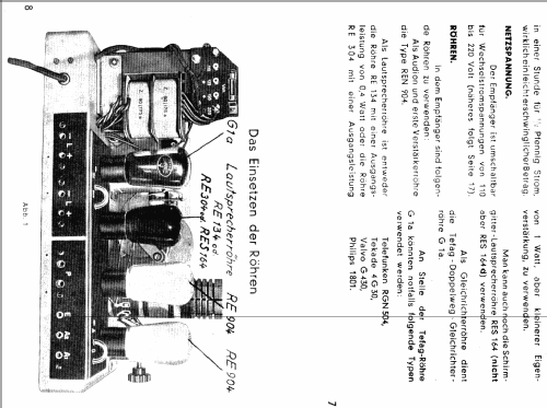 325W; Tefag; Telephon (ID = 436358) Radio