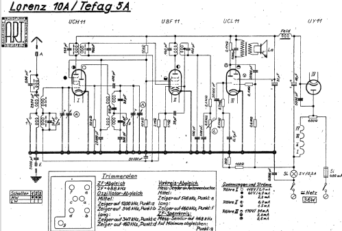 5A; Tefag; Telephon (ID = 1578490) Radio