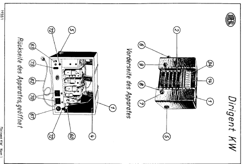 Dirigent KW; Tefag; Telephon (ID = 2092967) Radio