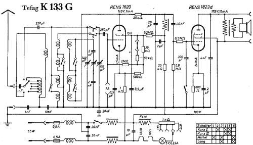 K133G; Tefag; Telephon (ID = 1356880) Radio