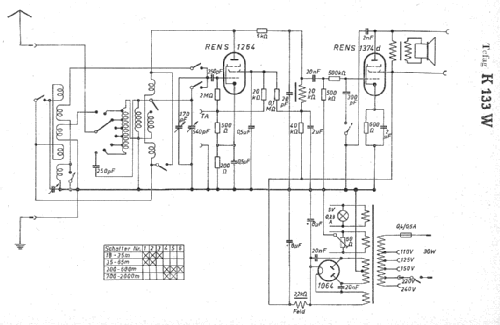 K133W; Tefag; Telephon (ID = 7034) Radio