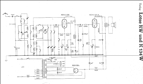 K134WSP; Tefag; Telephon (ID = 7043) Radio