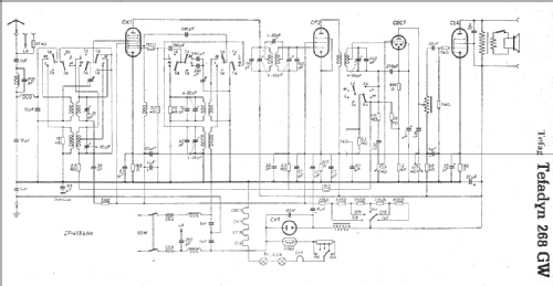 Tefadyn 268GW; Tefag; Telephon (ID = 7154) Radio