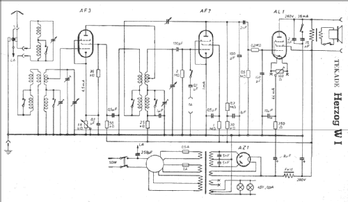 Herzog I W ; TeKaDe TKD, (ID = 7179) Radio