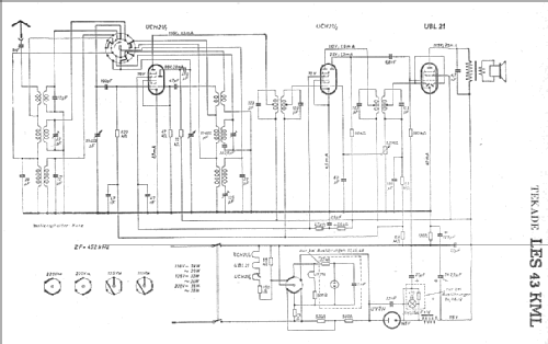 LES43KML; TeKaDe TKD, (ID = 7186) Radio