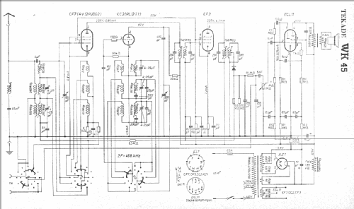 WK45; TeKaDe TKD, (ID = 7200) Radio