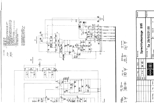 Autotelefon / Funktelefon B95 B95 mit Bediengerät M17-1; TeKaDe TKD, (ID = 2635762) Telephony