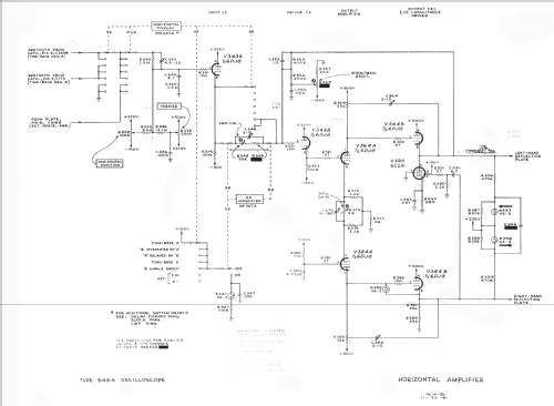 Oscilloscope 545A; Tektronix; Portland, (ID = 679615) Equipment