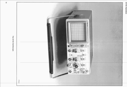 Oscilloscope 2215A; Tektronix; Portland, (ID = 1519033) Equipment