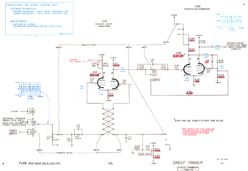 Oscilloscope 310; Tektronix; Portland, (ID = 885630) Equipment