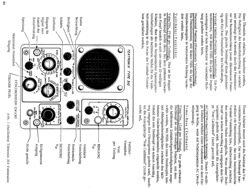 Oscilloscope 310; Tektronix; Portland, (ID = 887838) Equipment