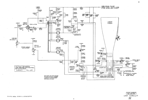 Oscilloscope 502A; Tektronix; Portland, (ID = 854807) Ausrüstung