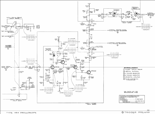 Oscilloscope Type 454; Tektronix; Portland, (ID = 851279) Equipment