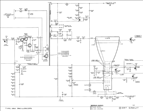 Oscilloscope Type 454; Tektronix; Portland, (ID = 851292) Equipment
