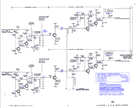 Sampling Dual Trace Plug-In Unit 3S76; Tektronix; Portland, (ID = 548536) Ausrüstung