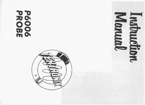 Tastkopf P6006; Tektronix; Portland, (ID = 1518834) Equipment